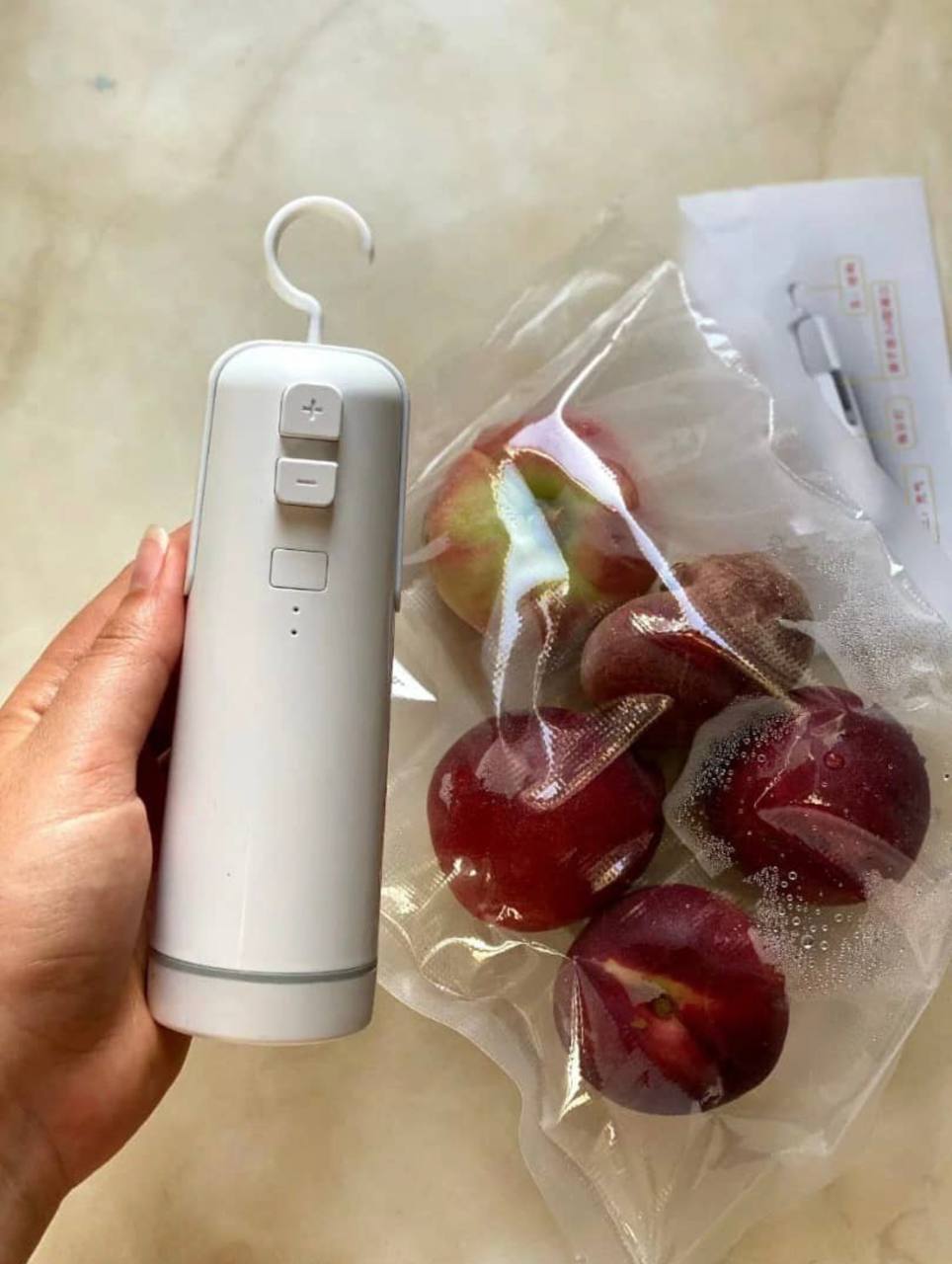 جهاز تغليف مفرغ من الهواء 4 في 1 (تفريغ و ضخ الهواء + غلف و فتح الاكياس )